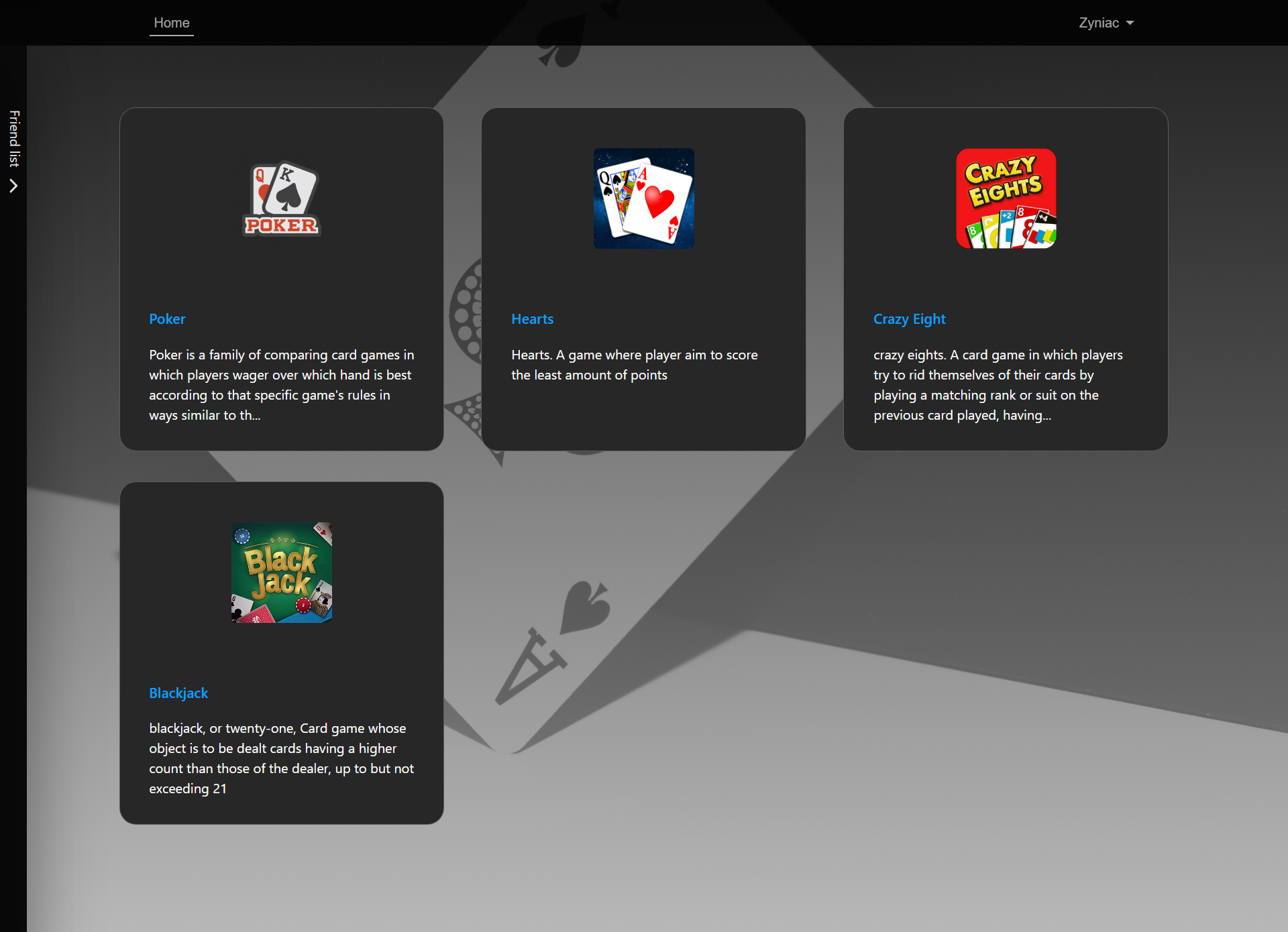 Project screenshot